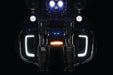 Kuryakyn 2902 Tracer L.e.d. Front Turn Signal Insert, White/amber Light, Smoke Lens 1157 - User 1