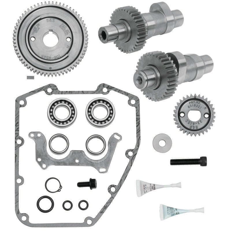 S&S Cycle 330-0017 99-06 BT Gear Drive Camshaft Complete Kit - Photo - Primary