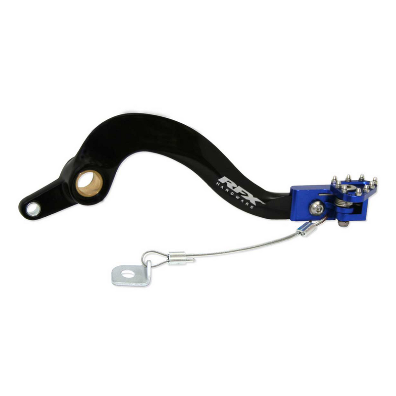 Rfx Rear Brake Pedal Blue Folding-TIP - FXRB 40400 99BU Yamaha YZ 125 / YZ 250 2005-2025