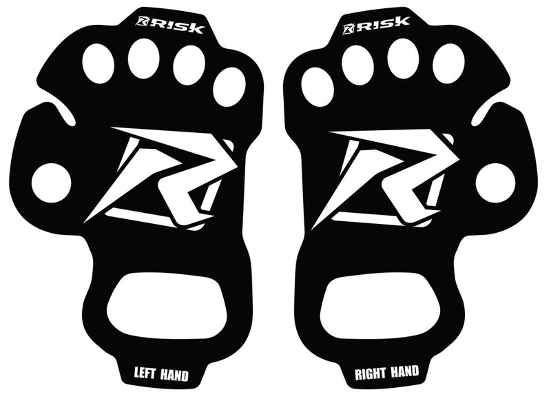 Risk Racing 05-1102 12697 PALM PROTECTORS ULTRA THIN BLACK SM/MD