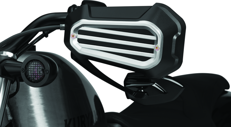 Kuryakyn 6708 Dillinger Handguards Silver - User 1
