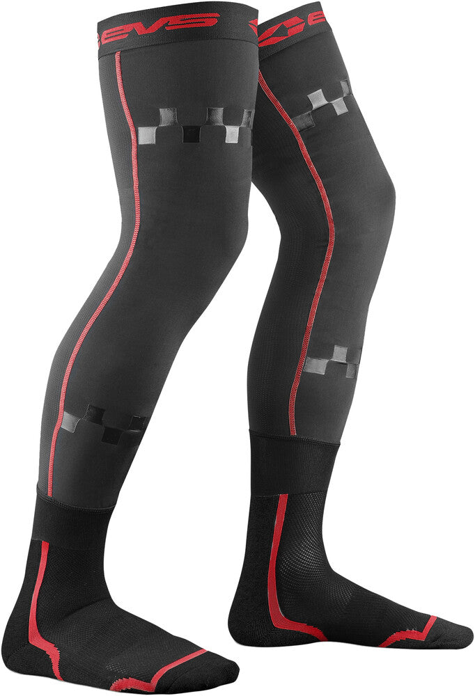 Evs 663-4176 FSN-R/BK-S/M FUSION SOCKS BLACK/RED SM/MD