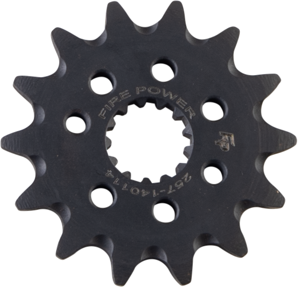 Fire Power Front CS Sprocket Steel 14T - FPC-1401-14-1 For Suzuki 400Z QuadSport 4x2 / QuadSport / 450 QuadRacer 2003-2010 | Kawasaki ATVs 2003-2006