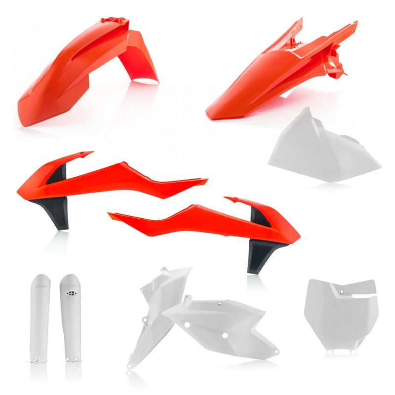 Acerbis 2421065909 16-18 KTM 125-450 SX/ Sx-f/ Xc-f /XC Full Plastic Kit - Original 18 - Photo - Primary