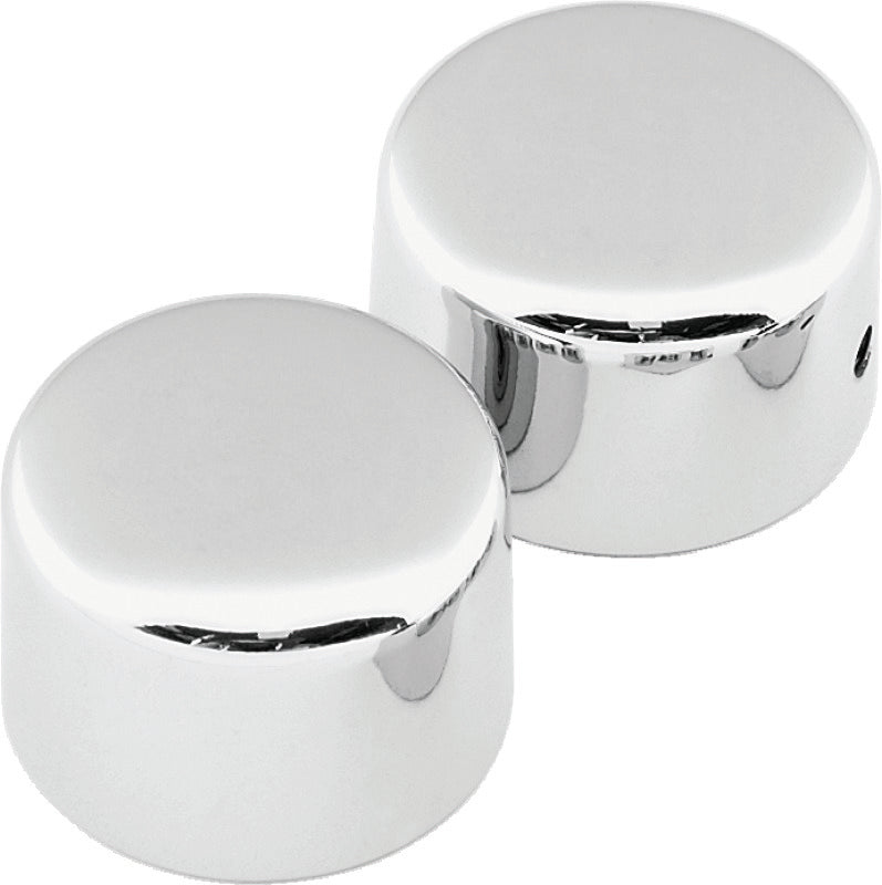 Bikers Choice 490050 72-99 FL FLT Fxwg Softail 88-94 Chrome Front Axle Cap Set - Photo - Primary