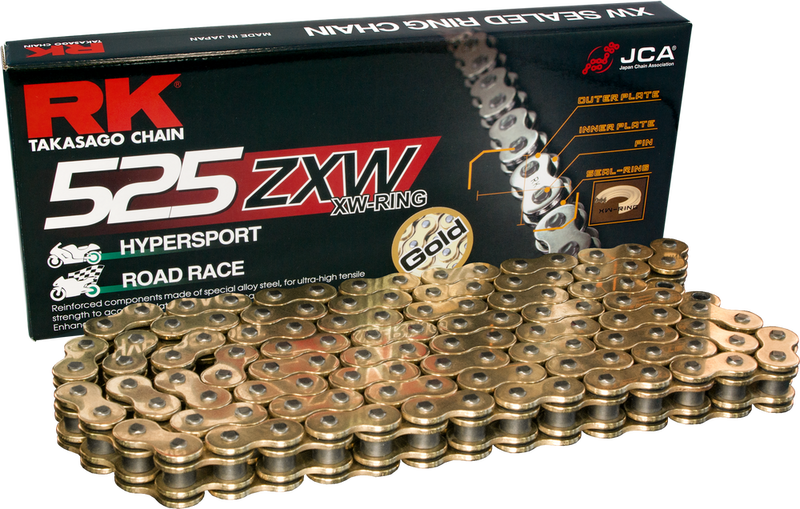 Rk Excel 691-15000G GB520MXZ5-120 GB520MXZ5 DRIVE CHAIN GOLD 520 X 120