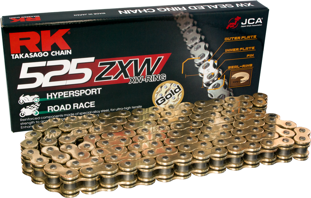 Rk Excel 691-15000G GB520MXZ5-120 GB520MXZ5 DRIVE CHAIN GOLD 520 X 120