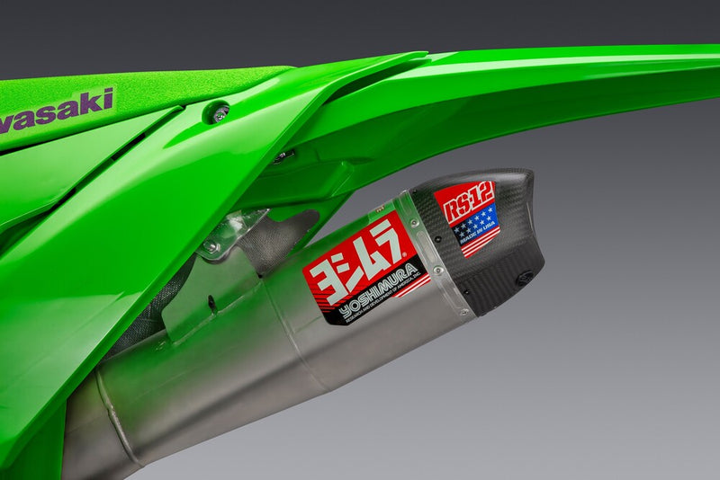 Yoshimura RS-12 System SS AL CF KX450 - 244730S320 Kawasaki KX 450 2024