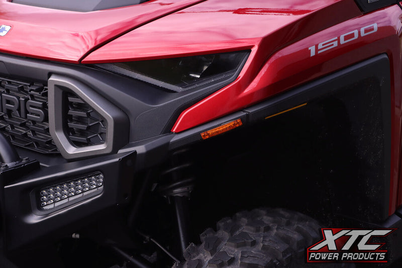 Xtc Power Products Auto Turn Signal Kit With Billet Lever AND Front DRL Lights POL - ATS-L-POL-M24R-DRL Polaris Ranger 2024-2026