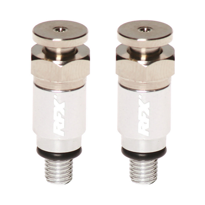 Rfx 739-0424 FXFB 101M5 99SV FORK AIR BLEEDERS SILVER KYB/SHOWA