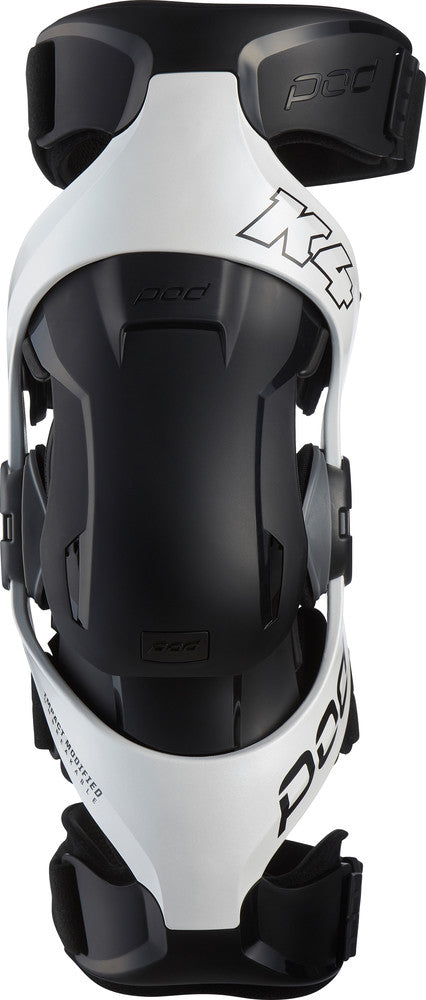 Pod 664-0445M K4023-058-MD/LG K4 V2.0 KNEE BRACE (RT) WHITE/BLACK MD/LG