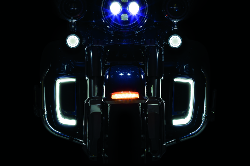 Kuryakyn 5063 Tracer Lower Fairing Grill Chrome - User 3