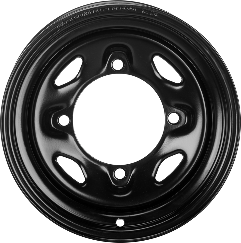 Sedona 570-9001 570-9001 SEDONA STEEL 12X7 4/156 4+3 BLK 14MM