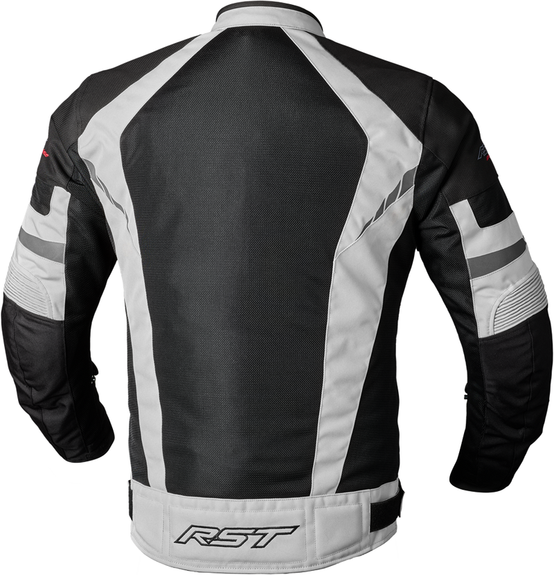 Rst 556-3613140 103613SIL-40 PS VENTILATOR D3O JACKET BLACK/SILVER TEXTILE SM