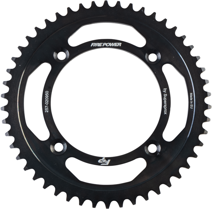 Fire Power 257-020950 FPS-209-50-BLK REAR SPROCKET STEEL 50T BLK