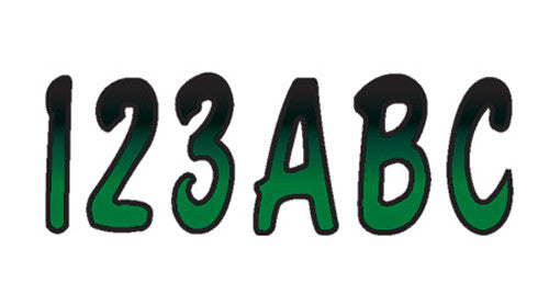 Hardline Series 200 Registration Kit (forest Green Black) - TEBKG200 For Sea-Doo Watercraft 1988-2019 | Kawasaki Watercraft 1977-2019
