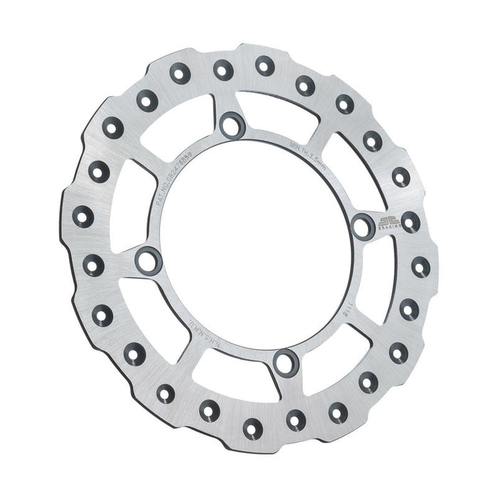 Jt Sprockets 55-01118 JTD1118SC01 REAR BRAKE ROTOR SS SELF CLEANING HON