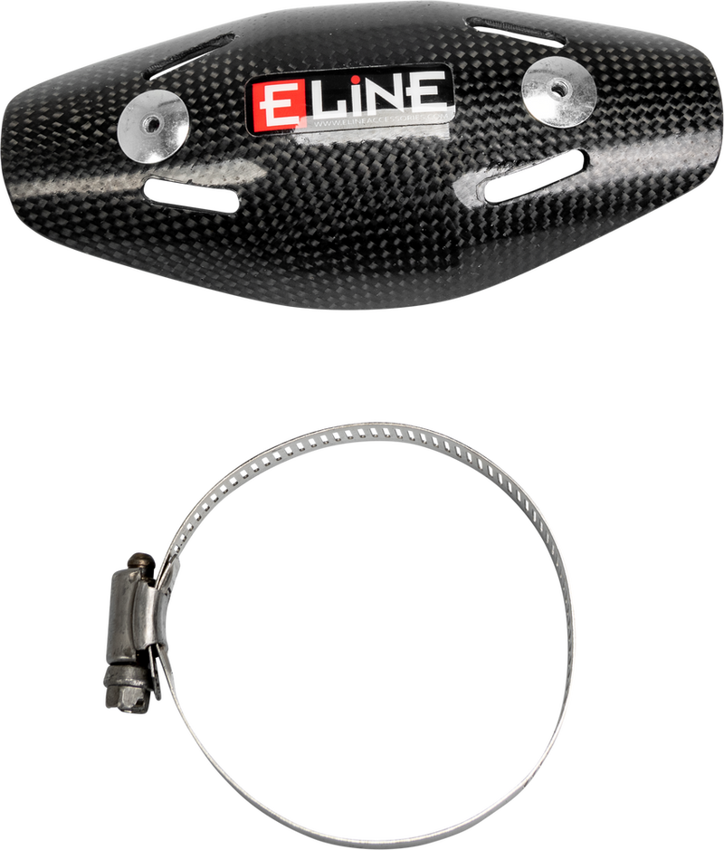 E-Line Accessories Carbon Fiber Heat Shields UNI - UMB For Yamaha WR 250 / YZ 250 / WR 450 / YZ 450 2001-2023 | Kawasaki KX 250 / KX 450 2004-2023
