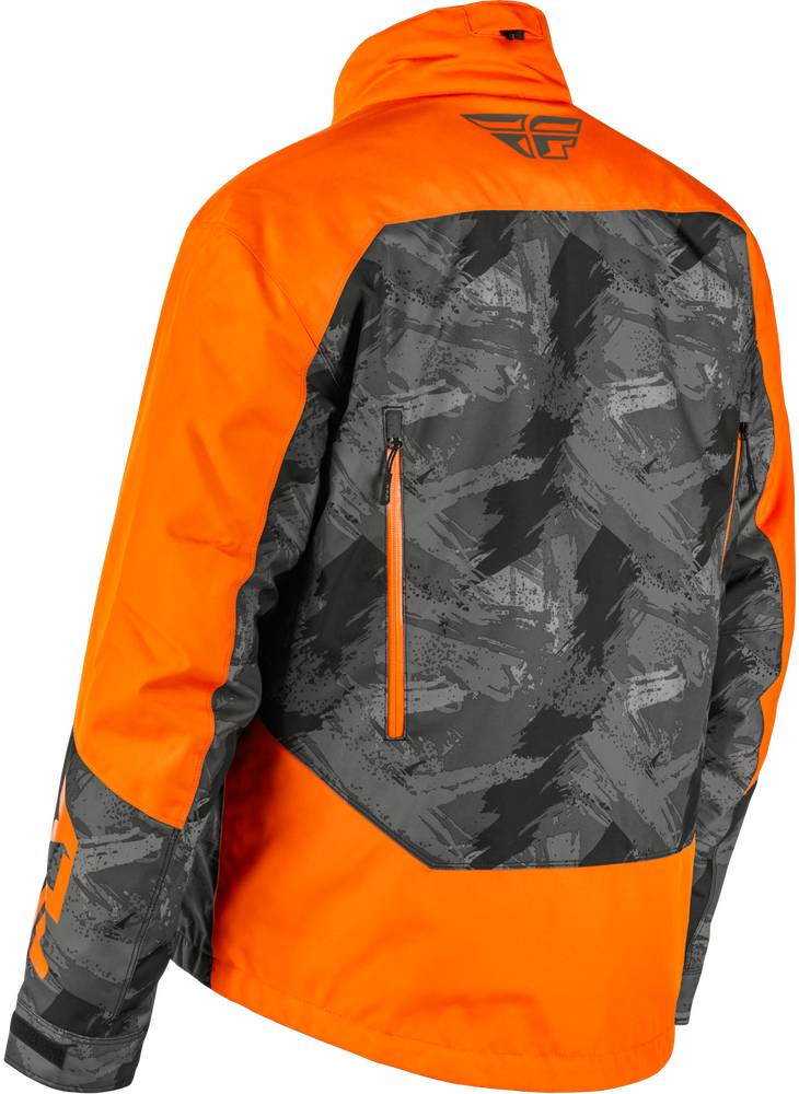 Fly Racing 470-5408X 470-5408X SNX PRO JACKET ORANGE/BLACK XL