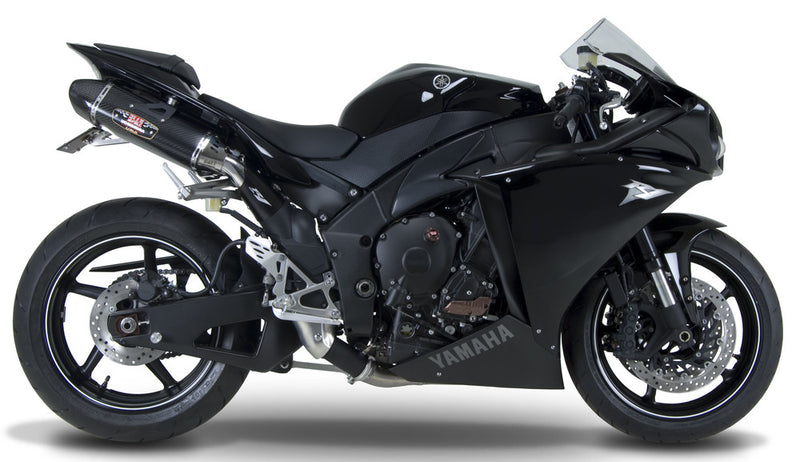 Yoshimura 960-1556 1314212 EXHAUST STREET TRC-D SLIP-ON SS-CF-CF DUAL