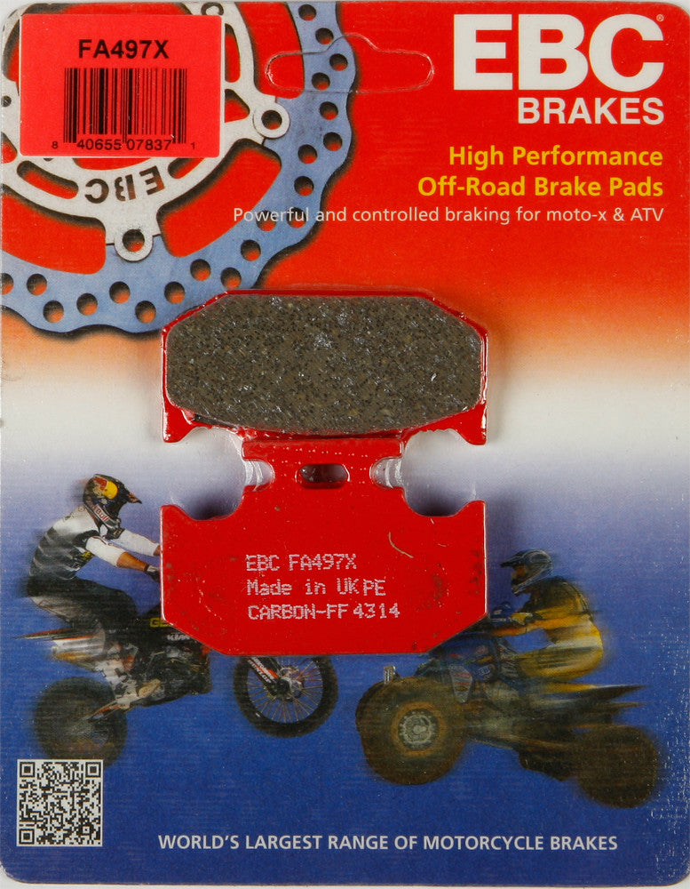 EBC Brake Pads - FA497X Yamaha UTVs 2011-2016