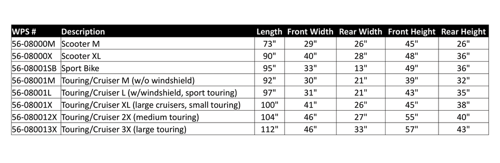 Fire Power 56-08000M 90Z06H ELITE SERIES COVER SCOOTER M BLACK