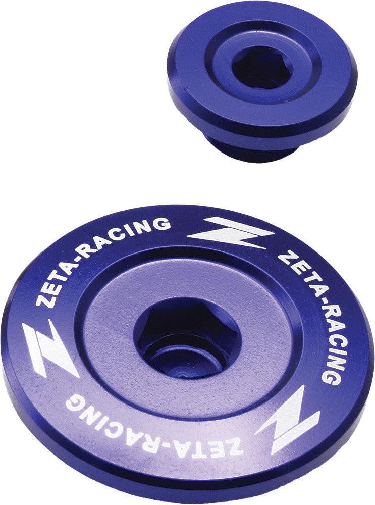 Zeta Engine Plug Blue - ZE89-1232 Kawasaki 450 2008-2015