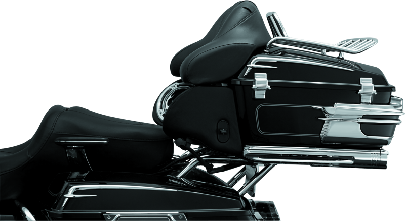 Kuryakyn 8973 Quick Adjust Relocator For Tour Pak 97-13 Touring Models Chrome - User 1