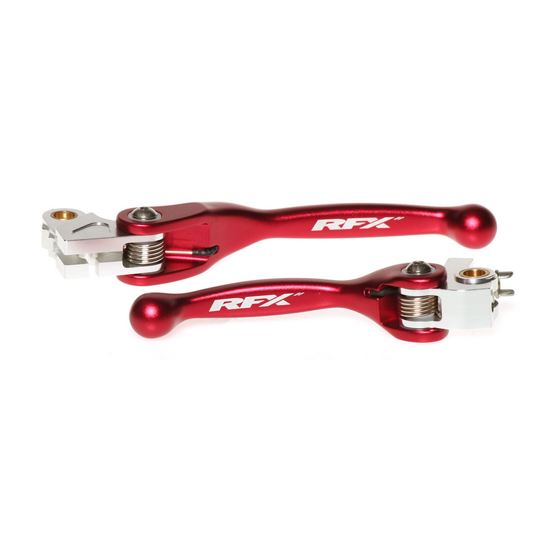 Rfx 739-0533 FXFL 71000 55RD FLEXIBLE LEVER SET RED HUSQ/GAS