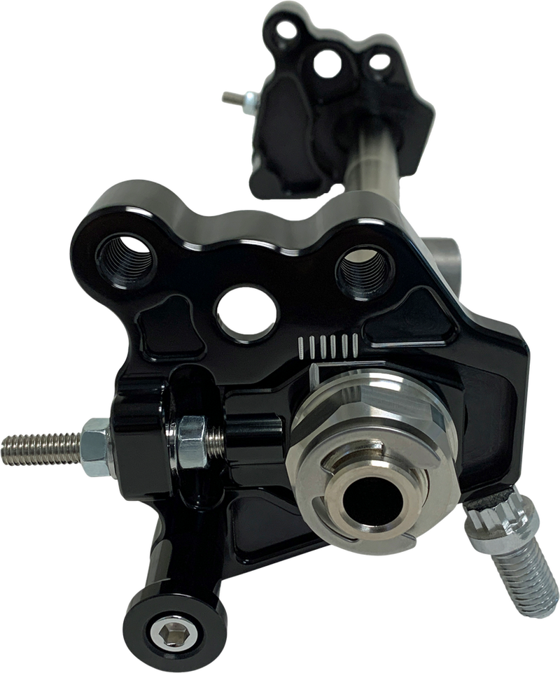 Hawg Halters Inc Rear Axel Adjuster W Shock Relocator ` FL - AXADJ-A01-AS For Harley Motorcycles 2009-2026