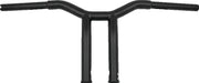 Burly Brand B12-6051SB Dominator Raked Bar 10in - Matte Black - Photo - Primary