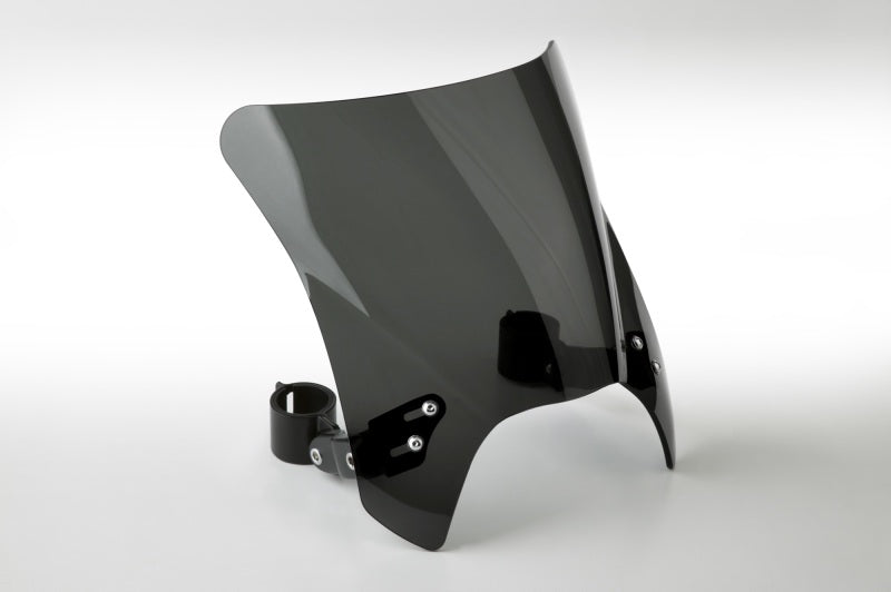 National Cycle N2831-002 Fits Up To 48 Mm. O.d. Mohawk Black Hardware/straight Bracket/windshield - Dark Tint - User 1