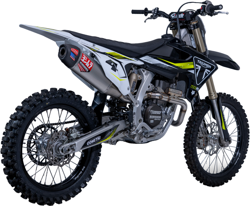 Yoshimura RS-12 Exhaust System Triumph TF450 - 274500S320 Triumph 450 2025