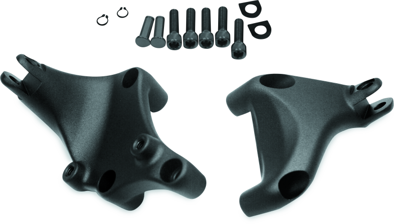 Bikers Choice 490834 14-Up XL Black Passenger Footpeg Mount - Photo - Primary