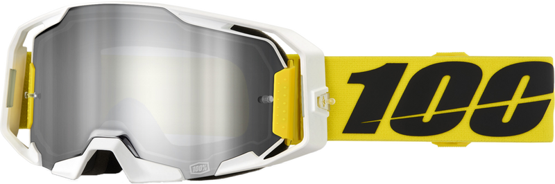 100% 610-5409 50060-10015 ARMATIC GOGGLE VALERA SILVER MIRROR LENS