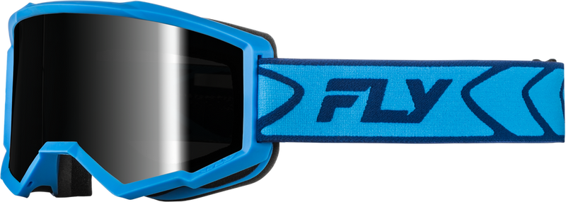 Fly Racing 37-51538 37-51170 ZONE GOGGLE BLUE/NAVY W/DARK SMOKE HYDROPHOC LENS