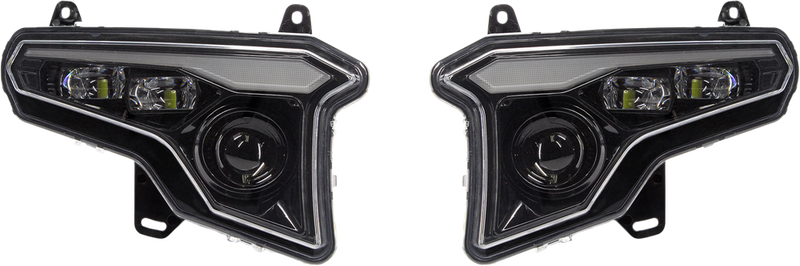 Xtc Power Products Headlight W Amber Turn Signals - POL-XPED-HL Polaris ATV/UTV Models 2024-2025