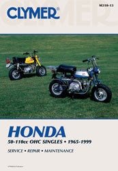 Clymer Repair Manual Honda 50-100CC - CM31013 Honda Motorcycles 1969-1989