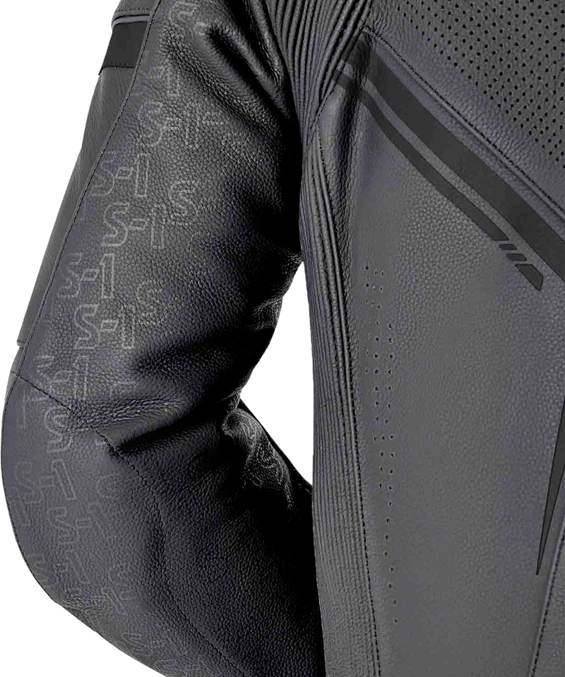 Rst 556-3604054 103604BLK-54 S1 D3O SUIT BLACK LEATHER 5X