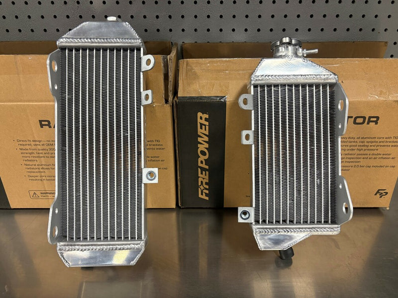 Fire Power Radiator Right - TRS-R-140R Kawasaki KX 450 2016-2023