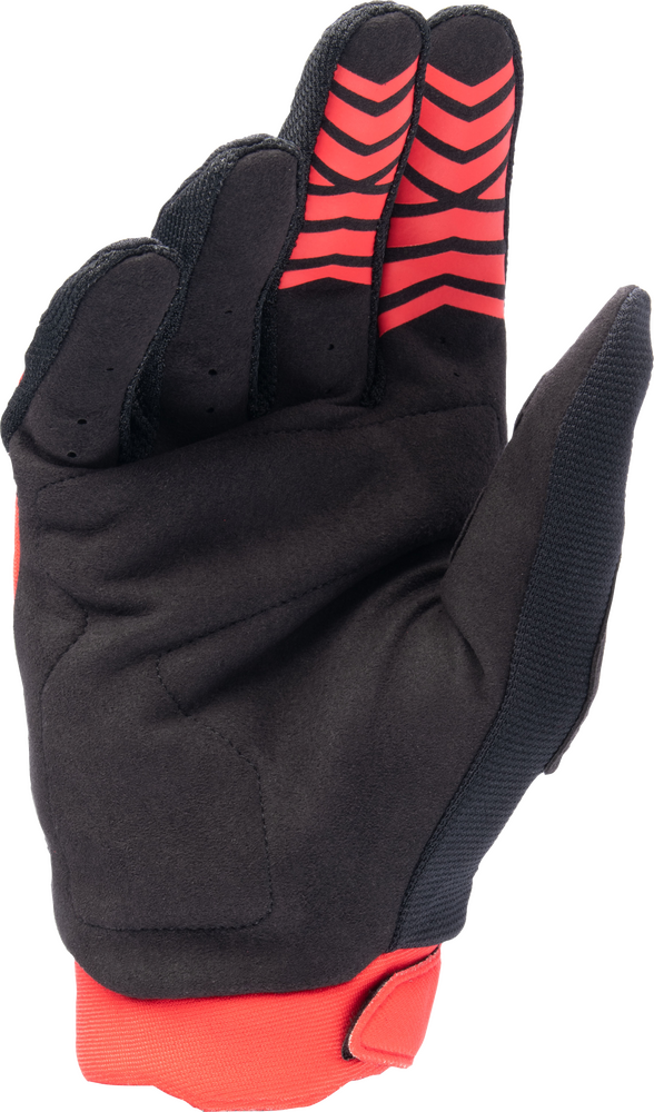 Alpinestars 482-7506L 3563823-3031-L HONDA FULL BORE GLOVES BRIGHT RED/BLACK LG