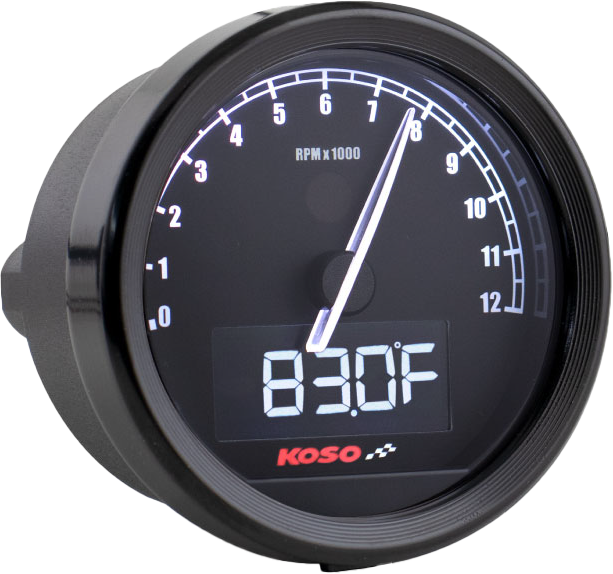 Koso North America 27-5947 BA085101 TNT-05R D60 TACHOMETER