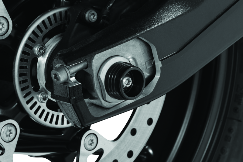 Kuryakyn 3814 Lodestar Rear Axle Slider Black - User 1