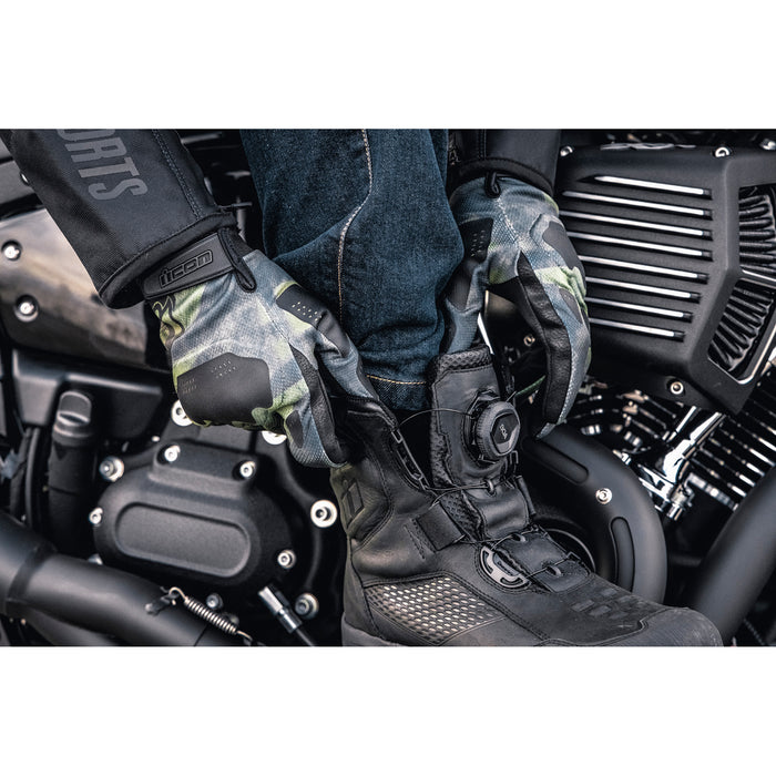 ICON Stormhawk Boots - Size