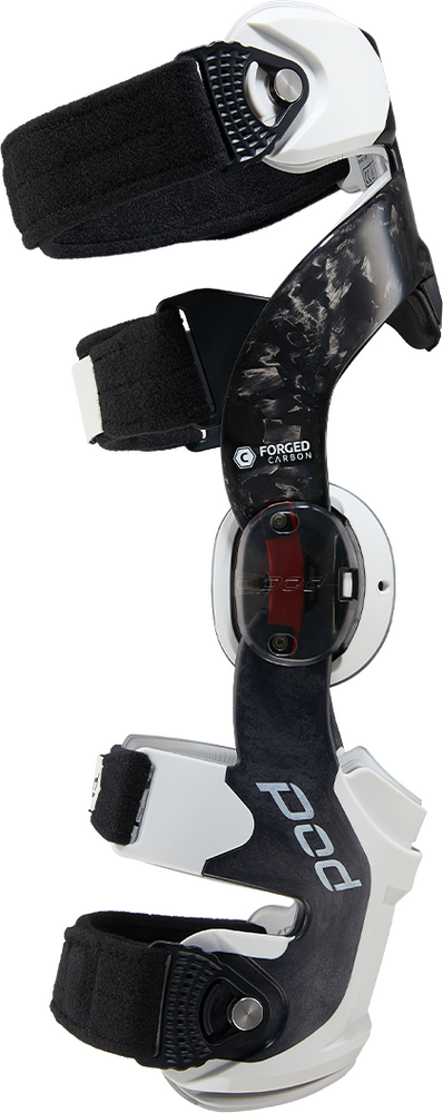 Pod 664-0490S K830-CLT-RT-SM K8 3.0 KNEE BRACE CARBON (RT) CARBON/WHITE SM