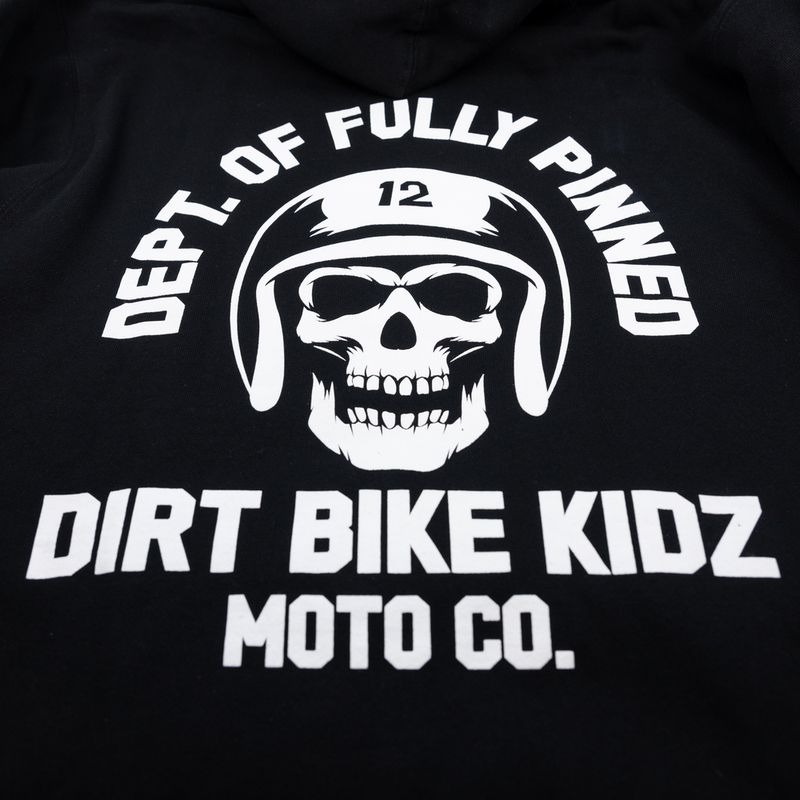 Dbk 325-000392X AH-FPINNED-2X FULLY PINNED HOODIE BLACK 2X