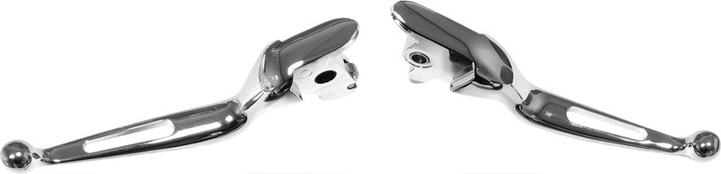Harddrive 053816 Vortex Lever SET Chrome FLT FLH For Harley Touring 2008-2013