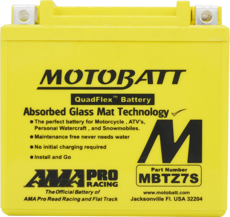 Motobatt 491-1003 MBTZ7S BATTERY MBTZ7S SEALED FACTORY ACTIVATED