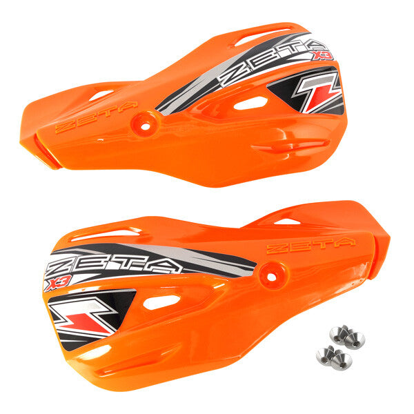 Zeta 634-5133 ZE72-0409 X3 HANDGUARD SHIELD ORANGE