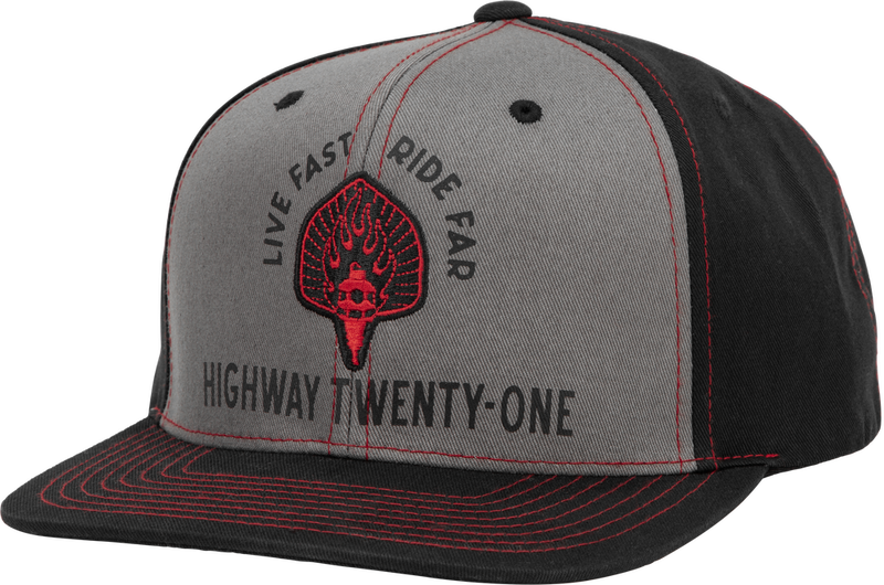 Highway 21 Ranger HAT Black Grey